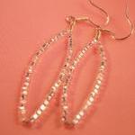 wire wrapped earrings with ..