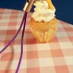 Polymer Cupcake Charm. Cla..
